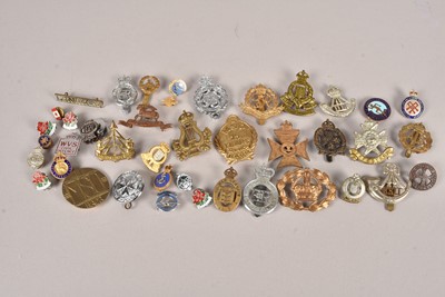 Lot 717 - An assortment of Military badges