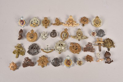 Lot 719 - A collection of British Cap badges