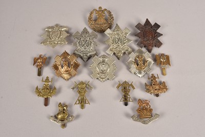 Lot 724 - A collection of British Cap badges