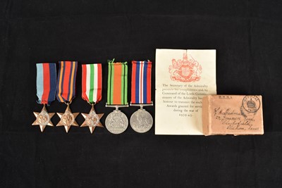 Lot 729 - An Unattributed WWII medal group