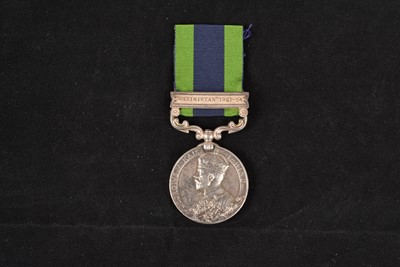 Lot 730 - An India General Service medal with Waziristan 1921-24 clasp