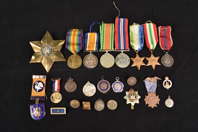 Lot 744 - A WWI British Victory medal