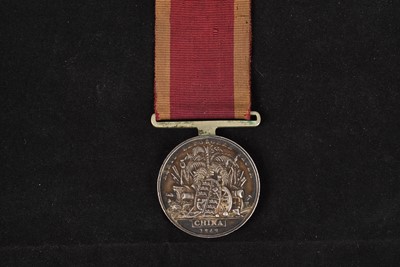 Lot 750 - A Victorian Royal Navy China War medal