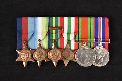 Lot 751 - A WWII and Later Royal Navy and Fire Service medal group