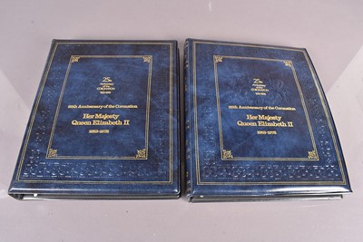 Lot 181 - Two albums of 25th Anniversary of the Coronation