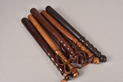 Lot 820 - A Metropolitan Police wooden truncheon