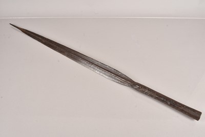 Lot 907 - An African War Spear Head