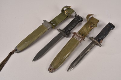 Lot 954 - Two US M5A1 Fighting knives