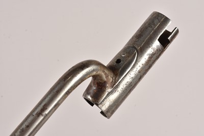 Lot 991 - A Reproduction Egg Carbine socket bayonet