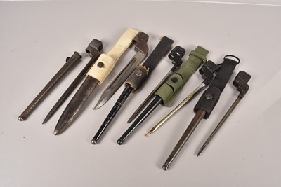 Lot 997 - A No.9 MkI bayonet and scabbard