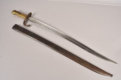 Lot 1000 - A French 1866 Chassepot Bayonet