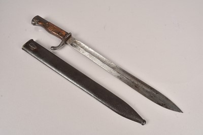 Lot 1001 - A German M98/05 Butcher bayonet by Weyersburg & Co