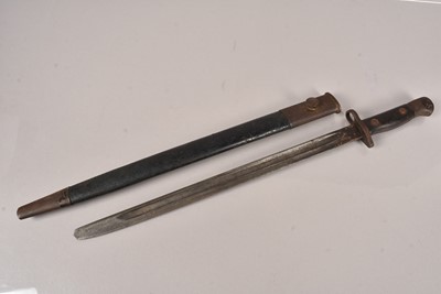 Lot 1013 - A 1907 Pattern SMLE Bayonet by Wilkinson