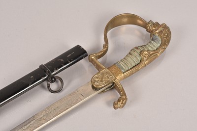 Lot 1016 - A German Imperial Officer's sabre