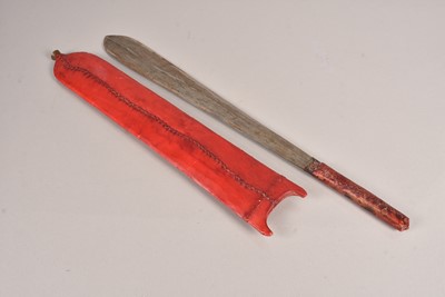 Lot 1029 - An African short sword