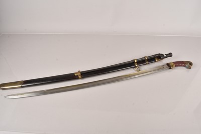 Lot 1034 - A Russian Shashka style sword