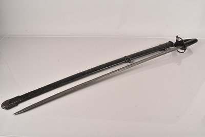 Lot 1038 - A Continental Cavalry sword