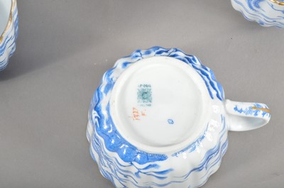 Lot 81 - An early 20th century Copeland Spode blue and white tea service