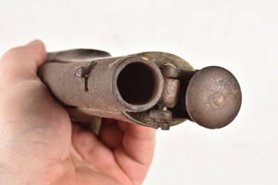 Lot 1062 - A 19th Century Percussion cap pistol