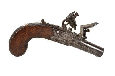 Lot 1065 - A Mid-19th Century Pocket Pistol by D.Egg of London