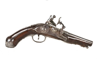 Lot 1071 - An 18th Century unnamed Flintlock pistol