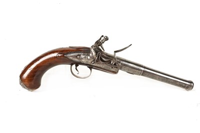 Lot 1076 - A Flintlock pistol by J.Smith