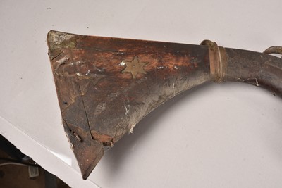 Lot 1079 - A Middle Eastern Percussion Cap Musket/Rifle