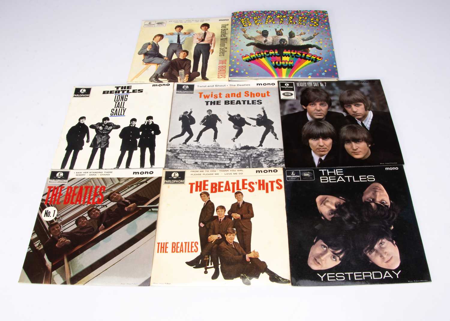 Lot 28 - Beatles EPs