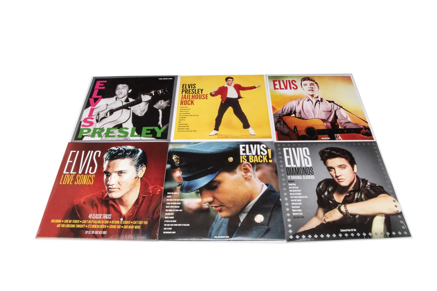 Lot 53 - Elvis Presley LPs