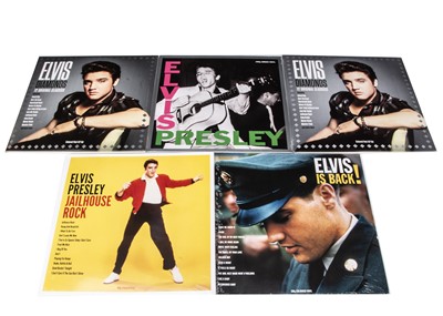 Lot 53 - Elvis Presley LPs