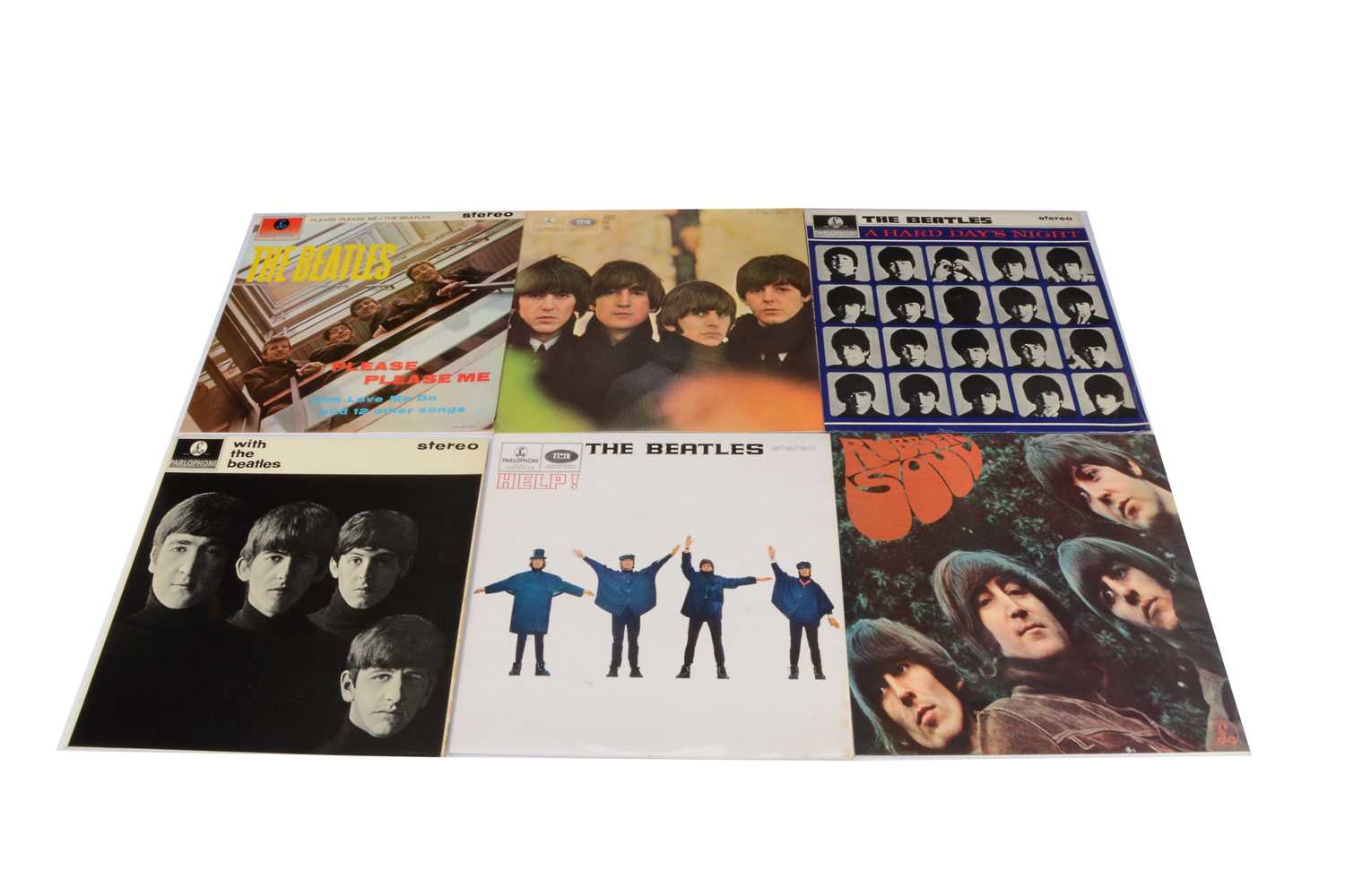 Lot 106 - Beatles LPs