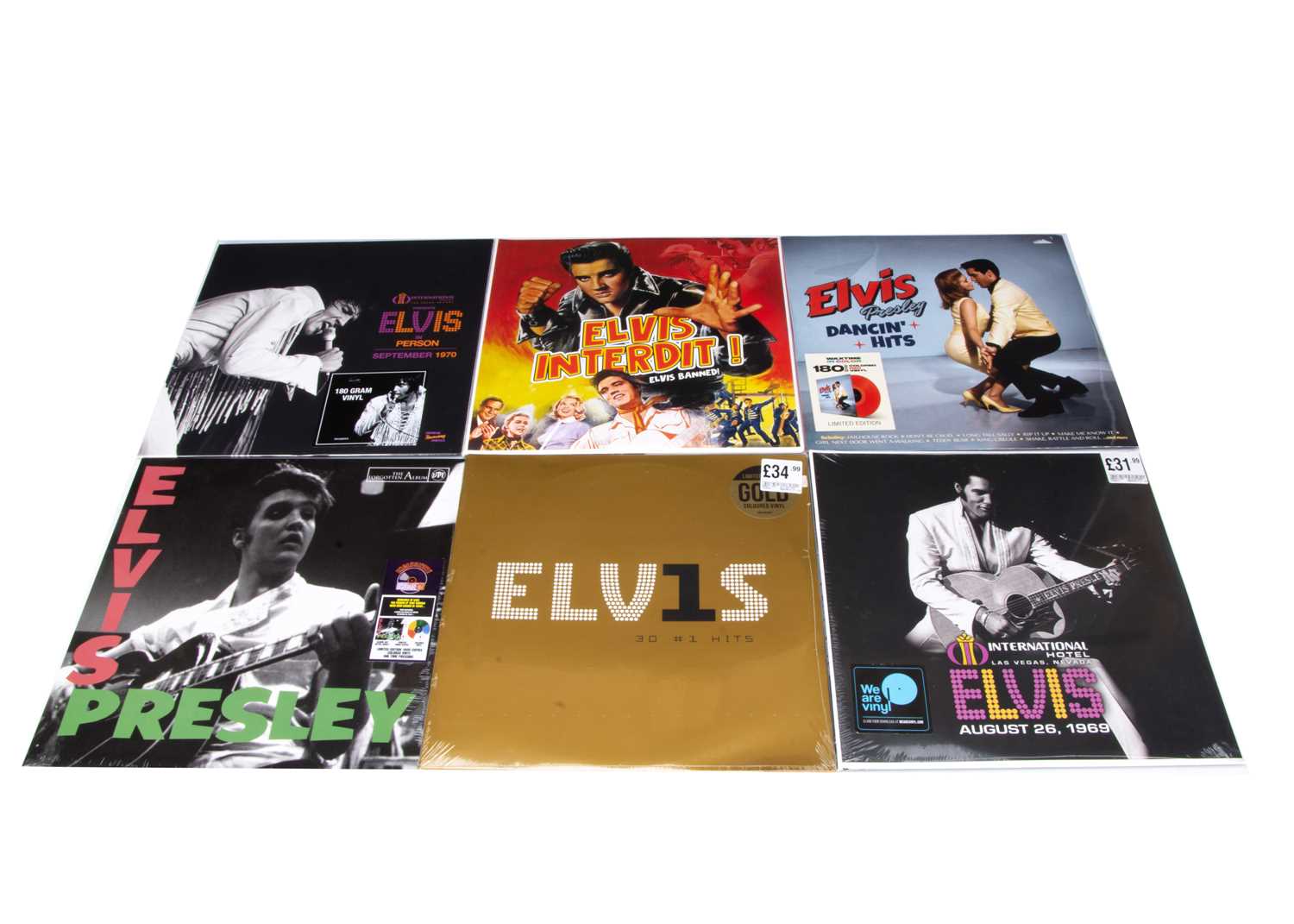 Lot 127 - Elvis Presley LPs