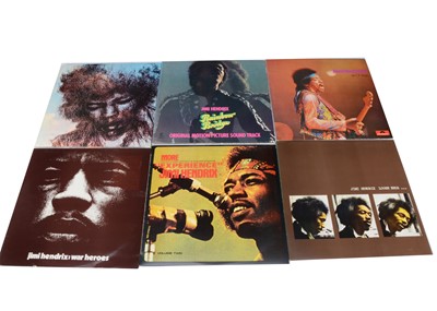 Lot 206 - Jimi Hendrix LPs