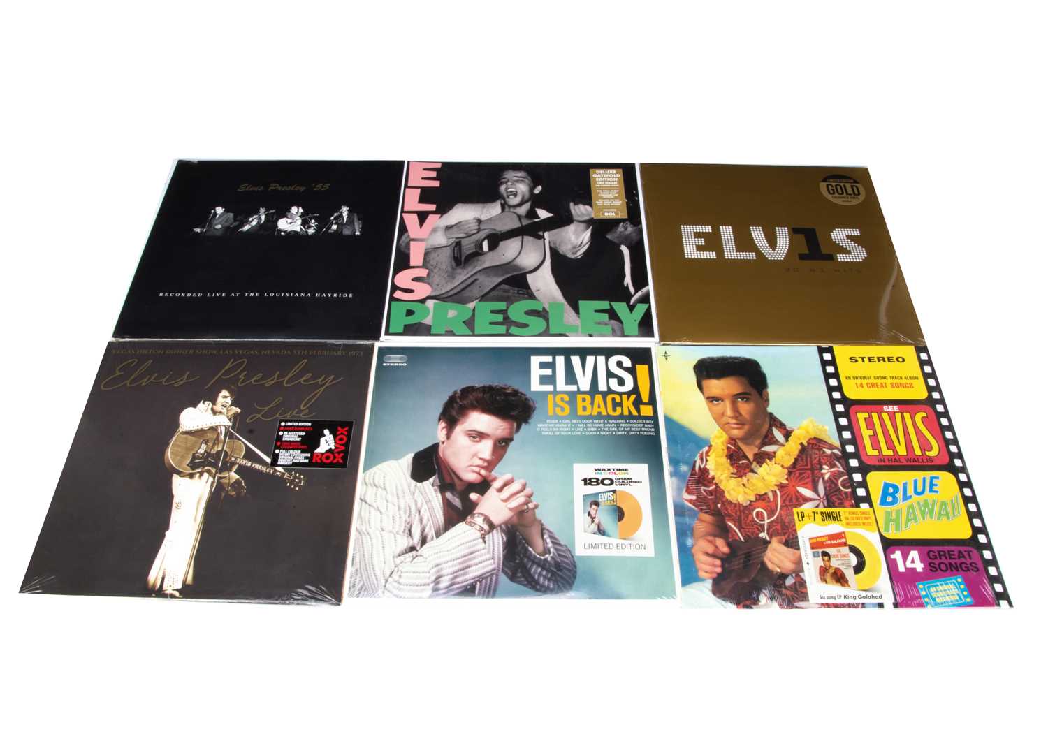 Lot 208 - Elvis Presley LPs