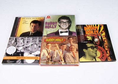 Lot 296 - Buddy Holly CDs / Box Sets plus