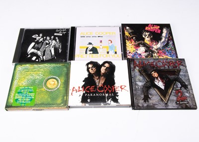 Lot 314 - Alice Cooper CDs