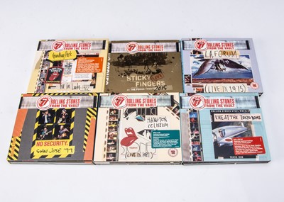 Lot 355 - Rolling Stones CD / DVD Sets