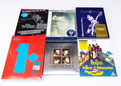 Lot 386 - Beatles Blue-ray Discs