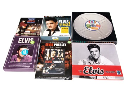 Lot 394 - Elvis Presley DVD and CD Box Sets