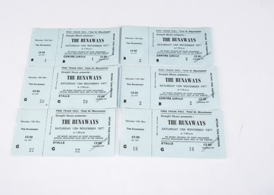 Lot 405 - The Runaways Concert Tickets