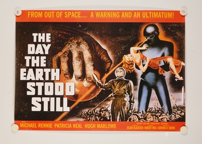 Lot 425 - The Day The Earth Stood Still Quad Posters