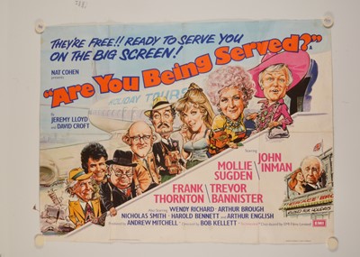 Lot 446 - Are You Being Served (1977) Quad Poster