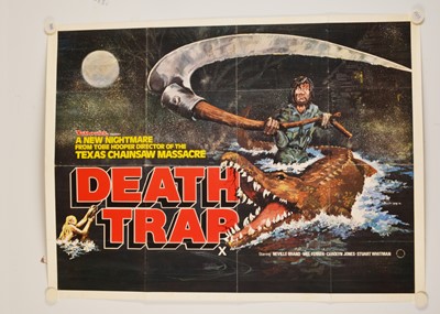 Lot 448 - Death Trap (1977) Quad Poster