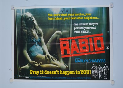 Lot 450 - Horror Quad Posters