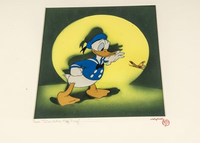 Lot 461 - Donald Duck / Walt Disney Original Film Cel