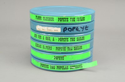 Lot 487 - Popeye 16mm Films