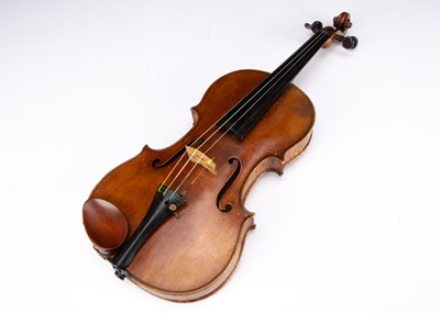 Lot 520 - Violin and Bow