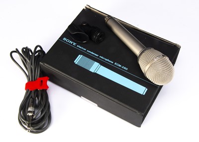 Lot 535 - Sony/Camlink Condenser Microphones