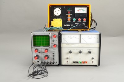 Lot 573 - Oscilloscope / Power Supply / Tester