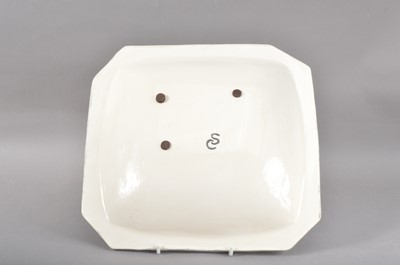 Lot 87 - A studio pottery rectangular bowl